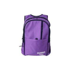 Gurris Polo Mor Tek Bölmeli Unisex Sırt Çantası - Günlük ve Spor Kullanım