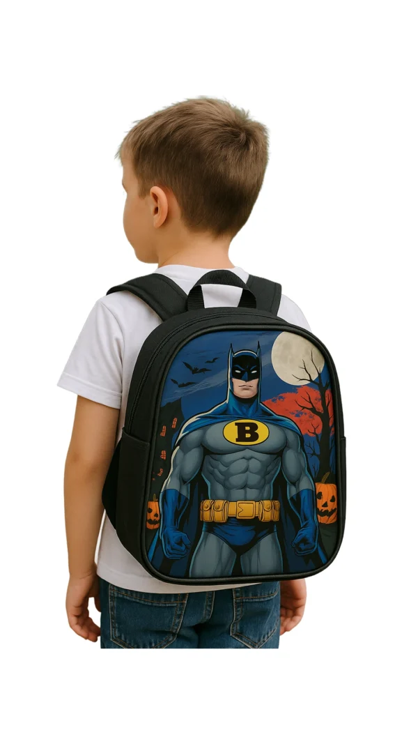 Batman Figürlü Okul Çantası - Görsel 2